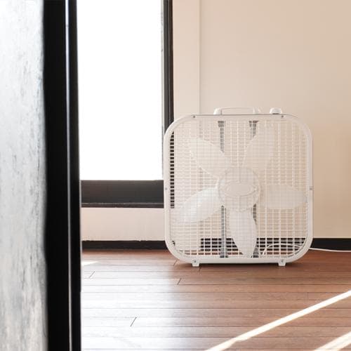 LASKO BOX FAN 3733 - WHITE / ラスコ ボックスファン