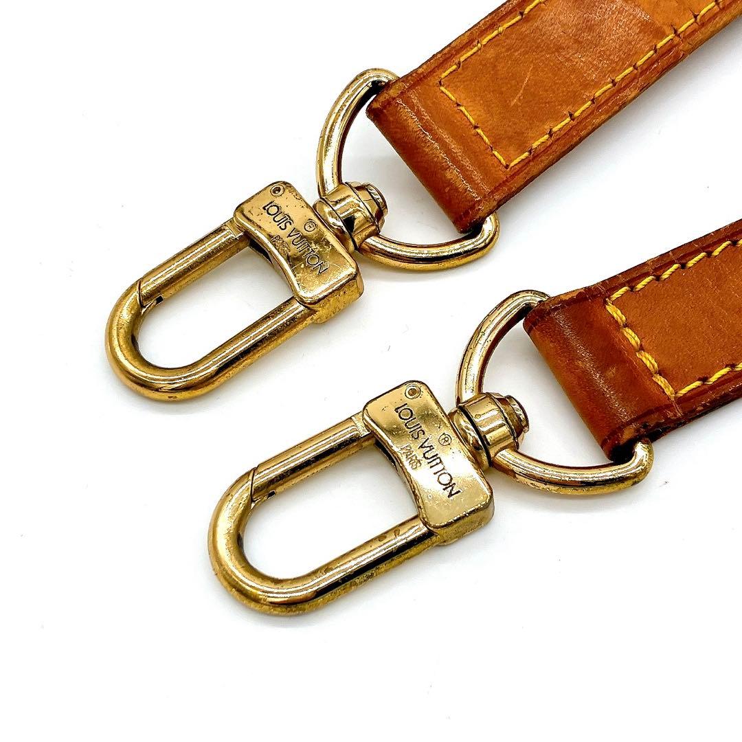 【LOUIS VUITTON】ショルダーストラップ　ヌメ革　キーポル用