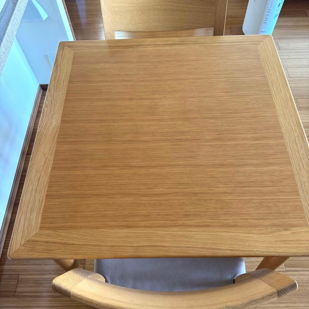 最終価格 カンディハウス ダイニングテーブル オーク材 日本製