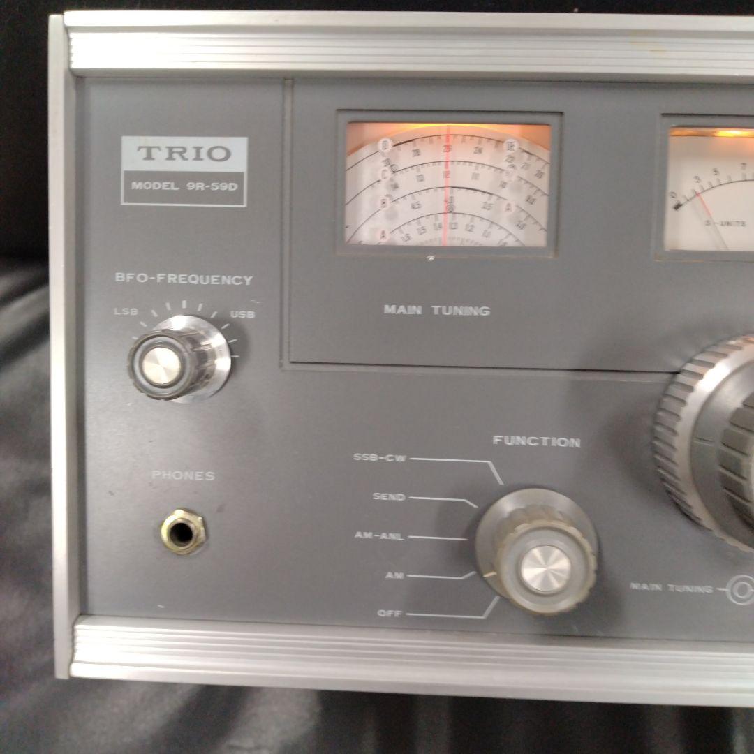 ジャンク　デジタルメーター付けました。トリオ 9R59D 昔のオールバンド受信機