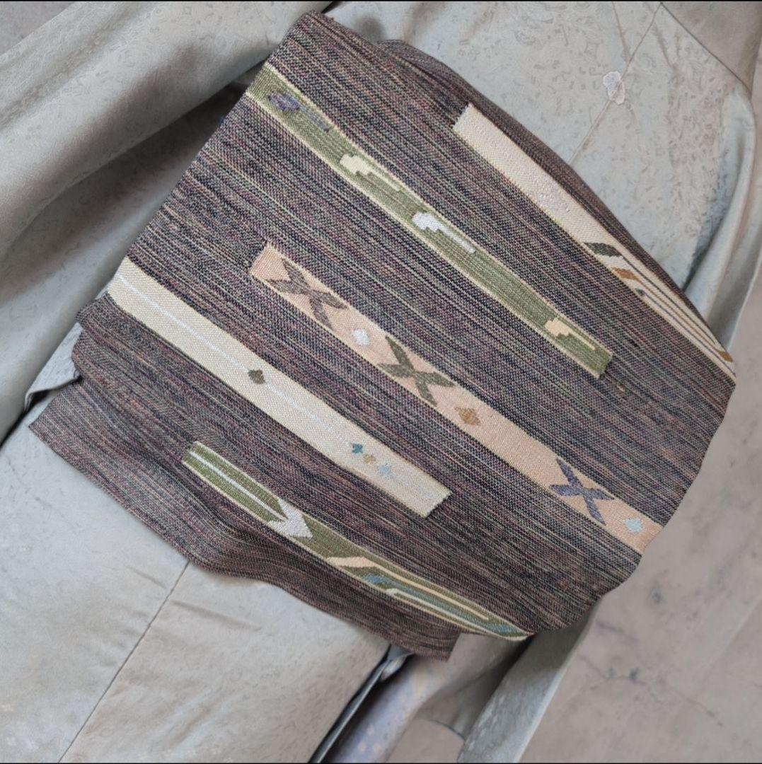 訪問着単品　付下げ正絹　シルバーグレー　パールトーン　幻想　A1r