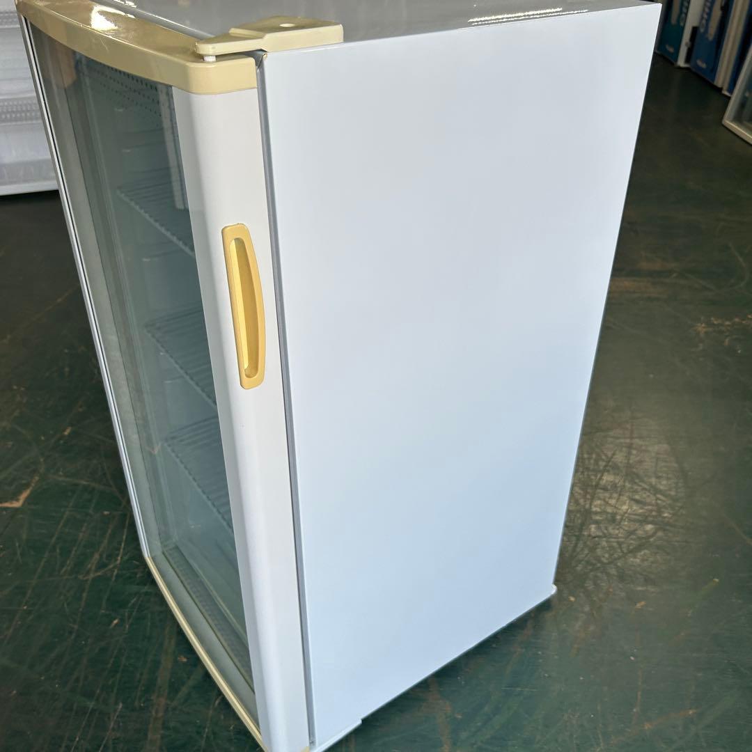 150業務用 冷蔵ショーケース オフィスコンビニ XW-105 左右開き 小型