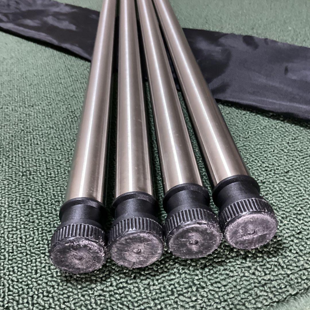 IGT テーブル 脚 660 ４本＆収納ケース  peak スノーピーク