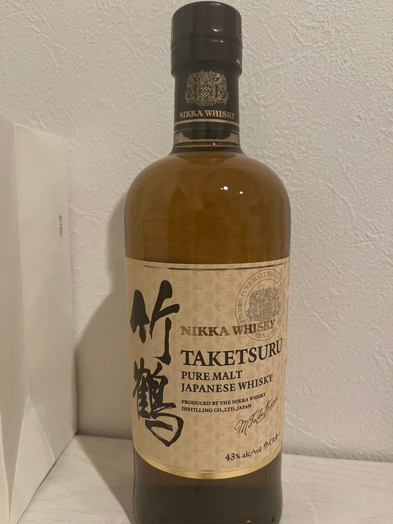 NIKKA WHISKY TAKETSURU ピュアモルトウイスキー　最新ラベル
