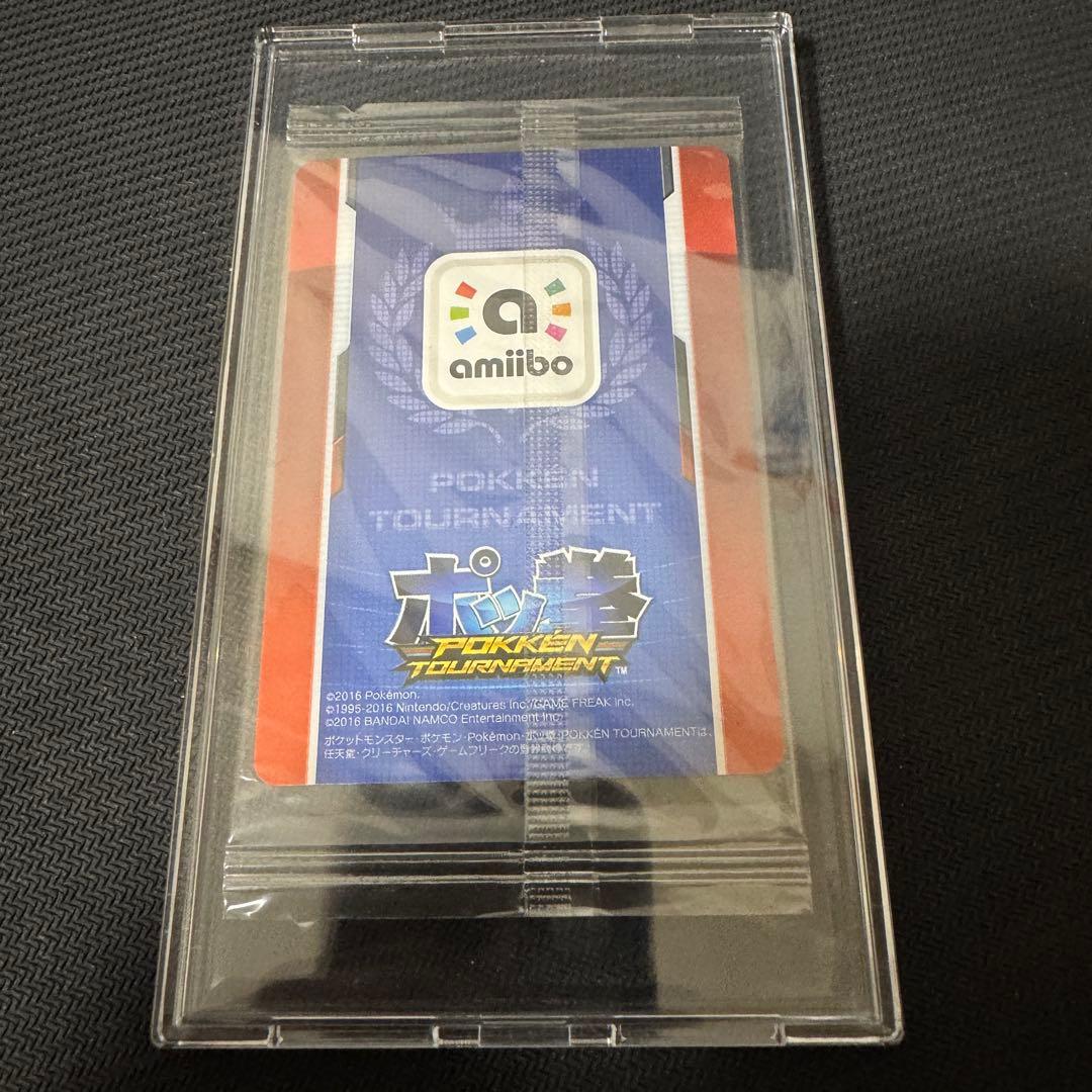 【硬質ケース付き】 ポッ拳 Wii U amiibo ダークミュウツー カード