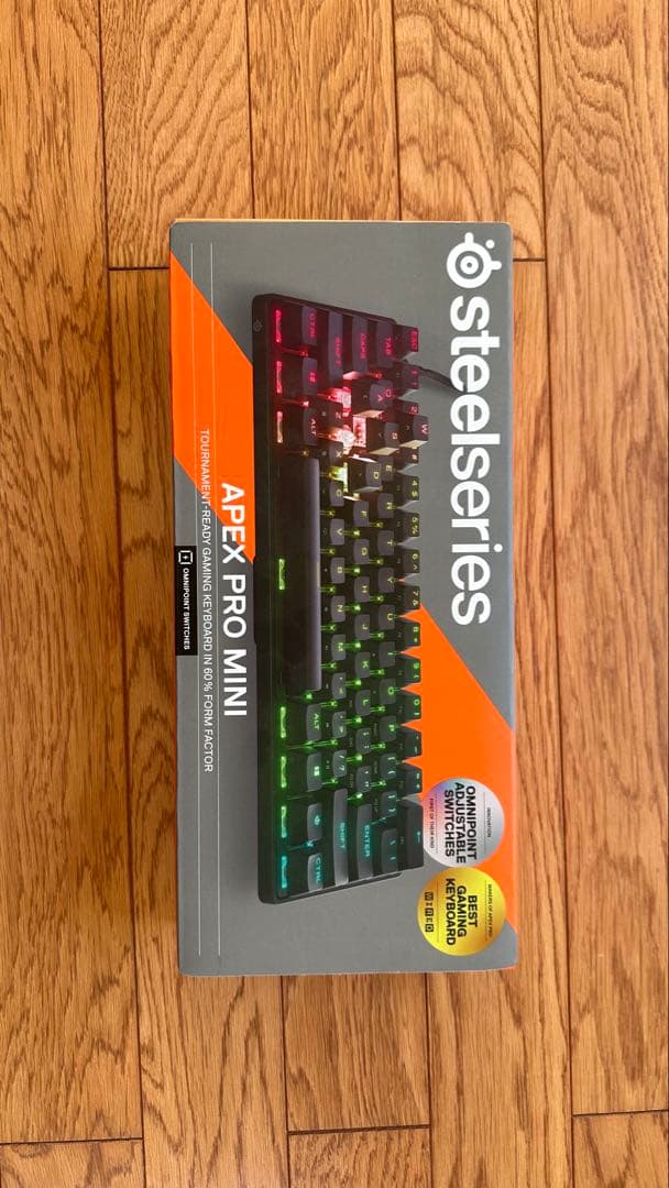 SteelSeries Apex Pro Mini 有線 ゲーミングキーボード