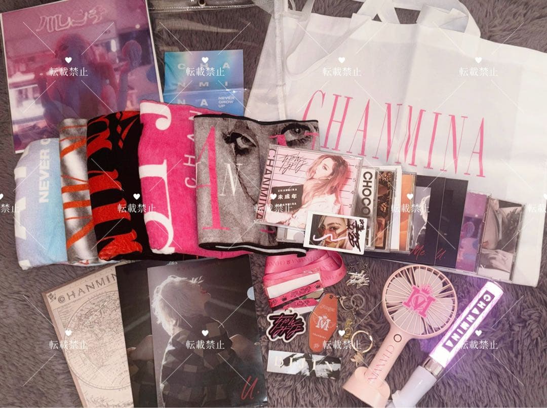 ちゃんみな 過去グッズ➕直筆サイン入りチェキセット