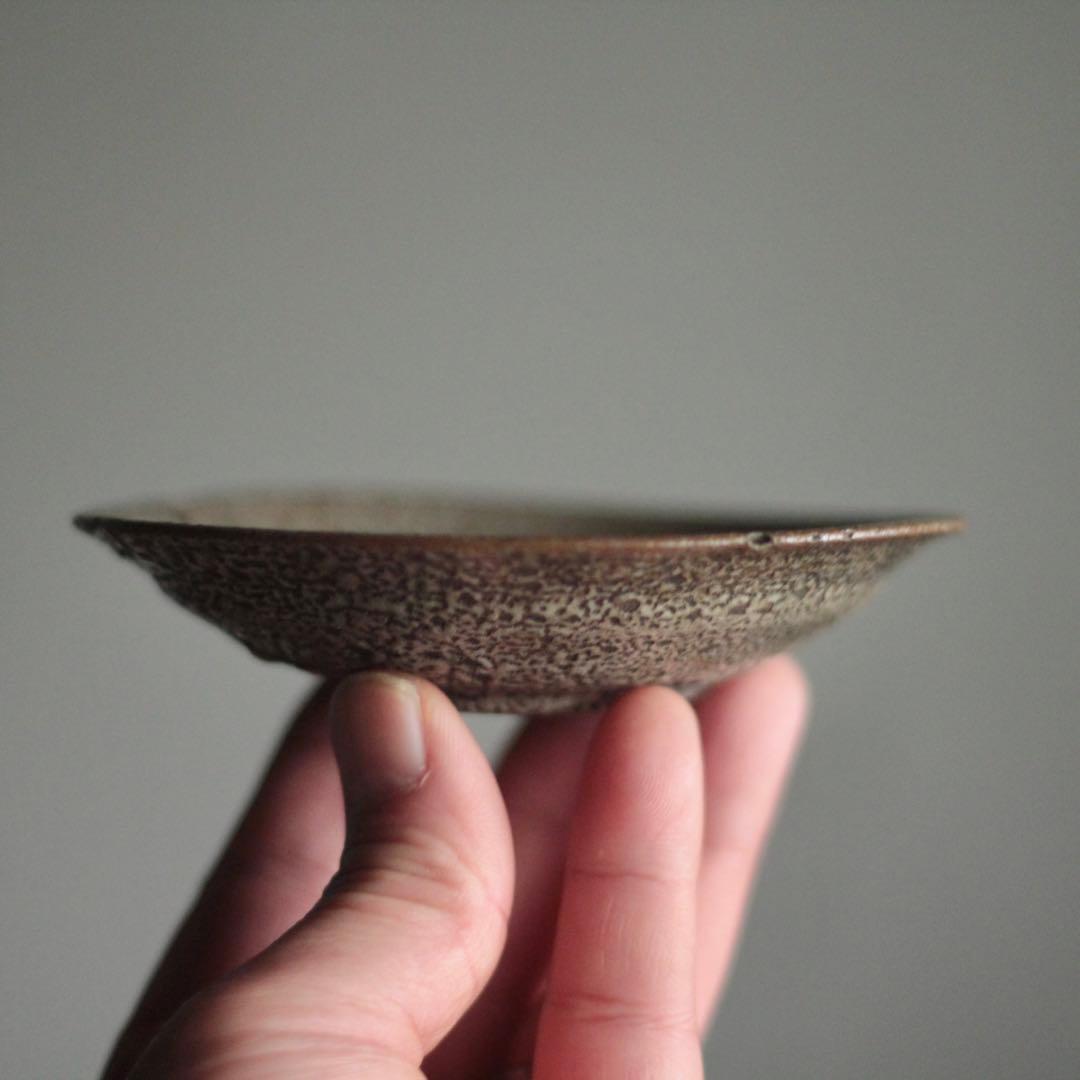 かいらぎのある 井戸手 平盃 古美術 古道具 アンティーク 酒器