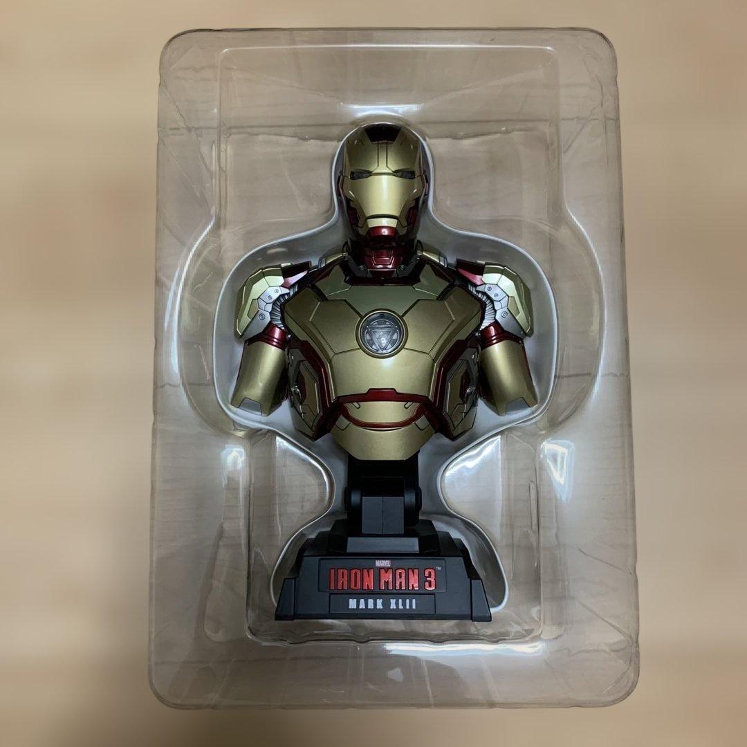 アイアンマン3 MARK XLII & WAR MACHINE 1/4バスト