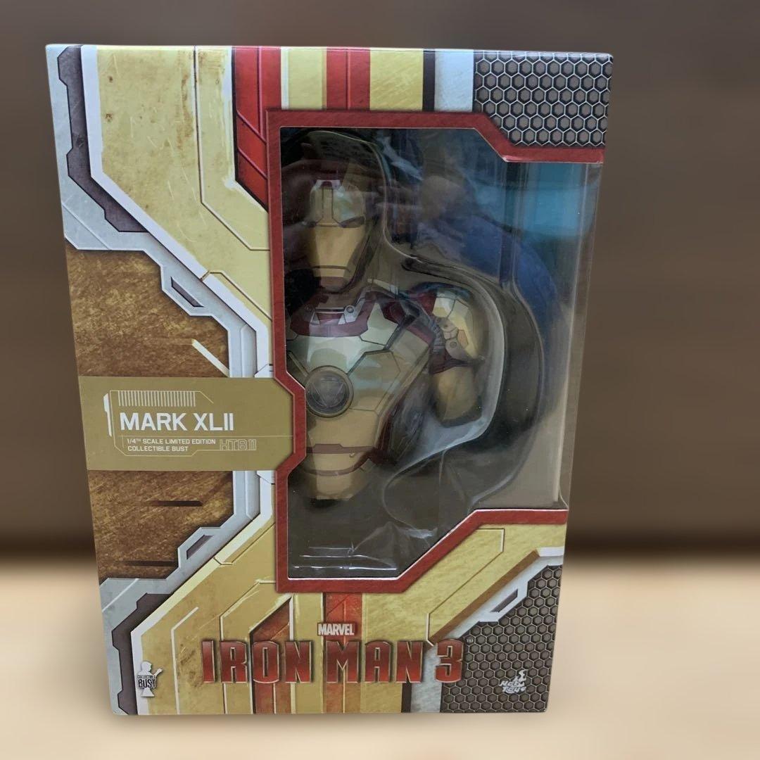 アイアンマン3 MARK XLII & WAR MACHINE 1/4バスト