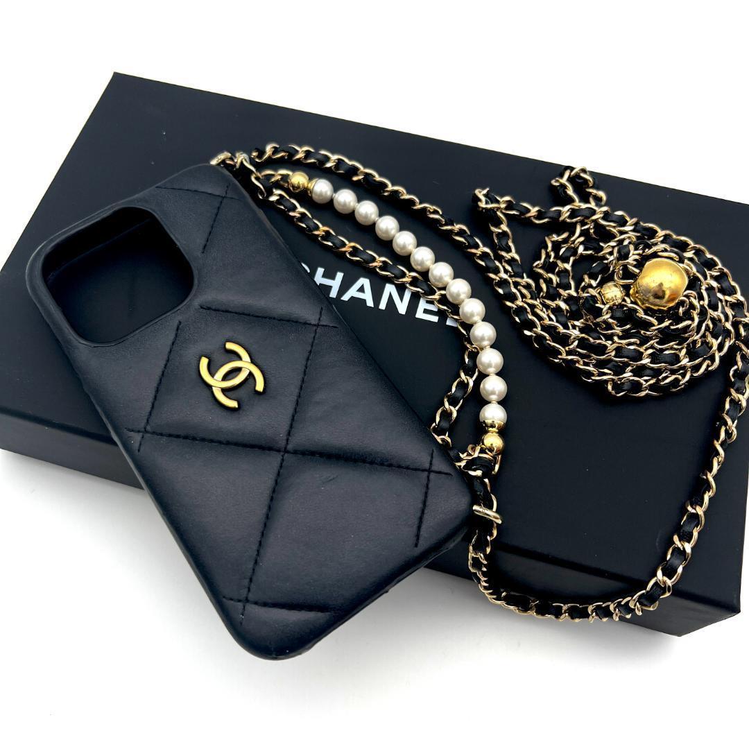 ちるこ様　シャネル ラムスキン マトラッセ iphone 15 PRO A686