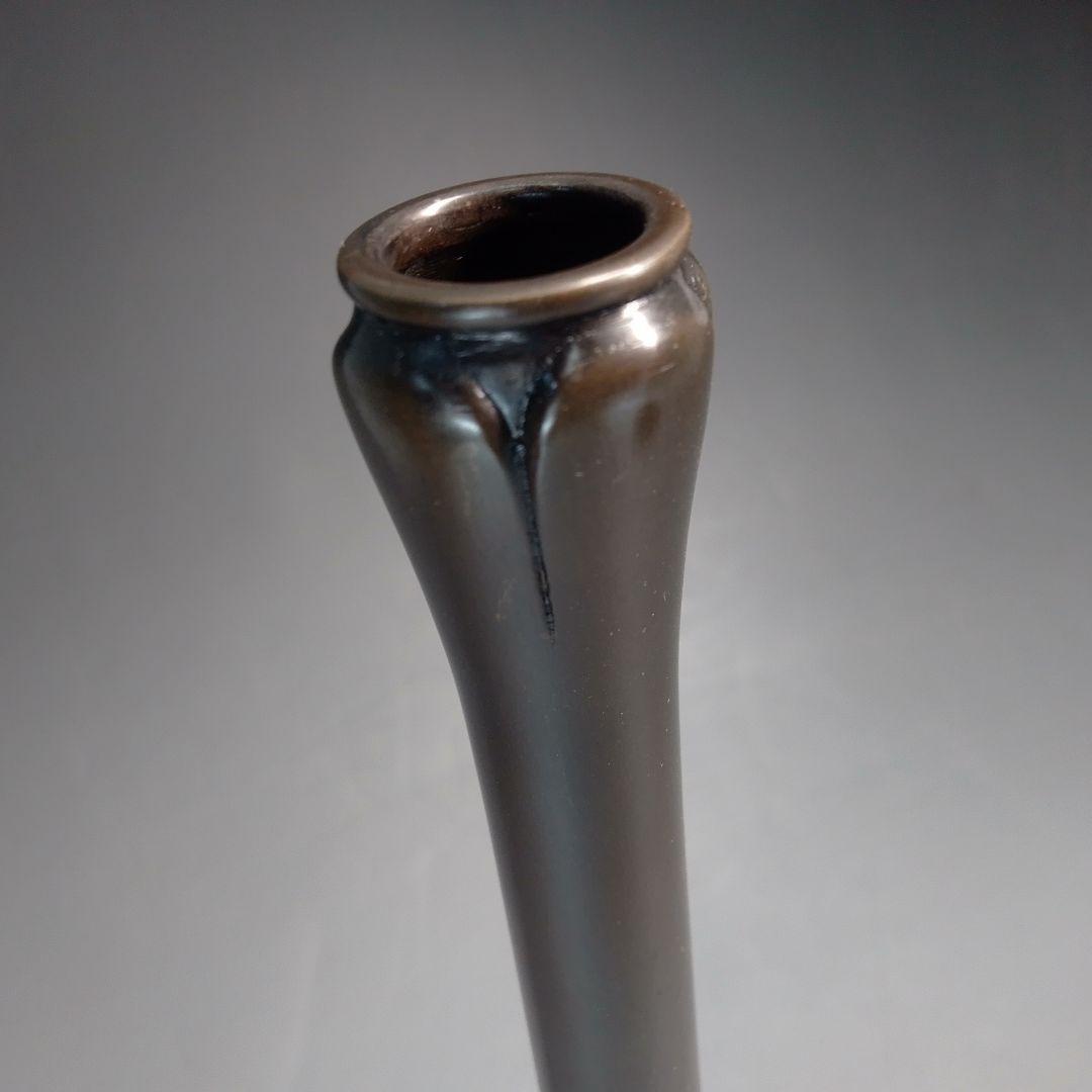 宗辰　胡銅　大名物写　鶴一声　花入