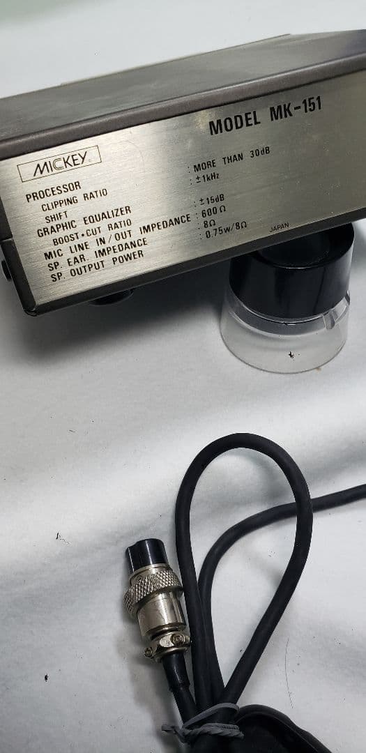 ミッキー MICKEY MK-151 グラフィックイコライザープロセッサー