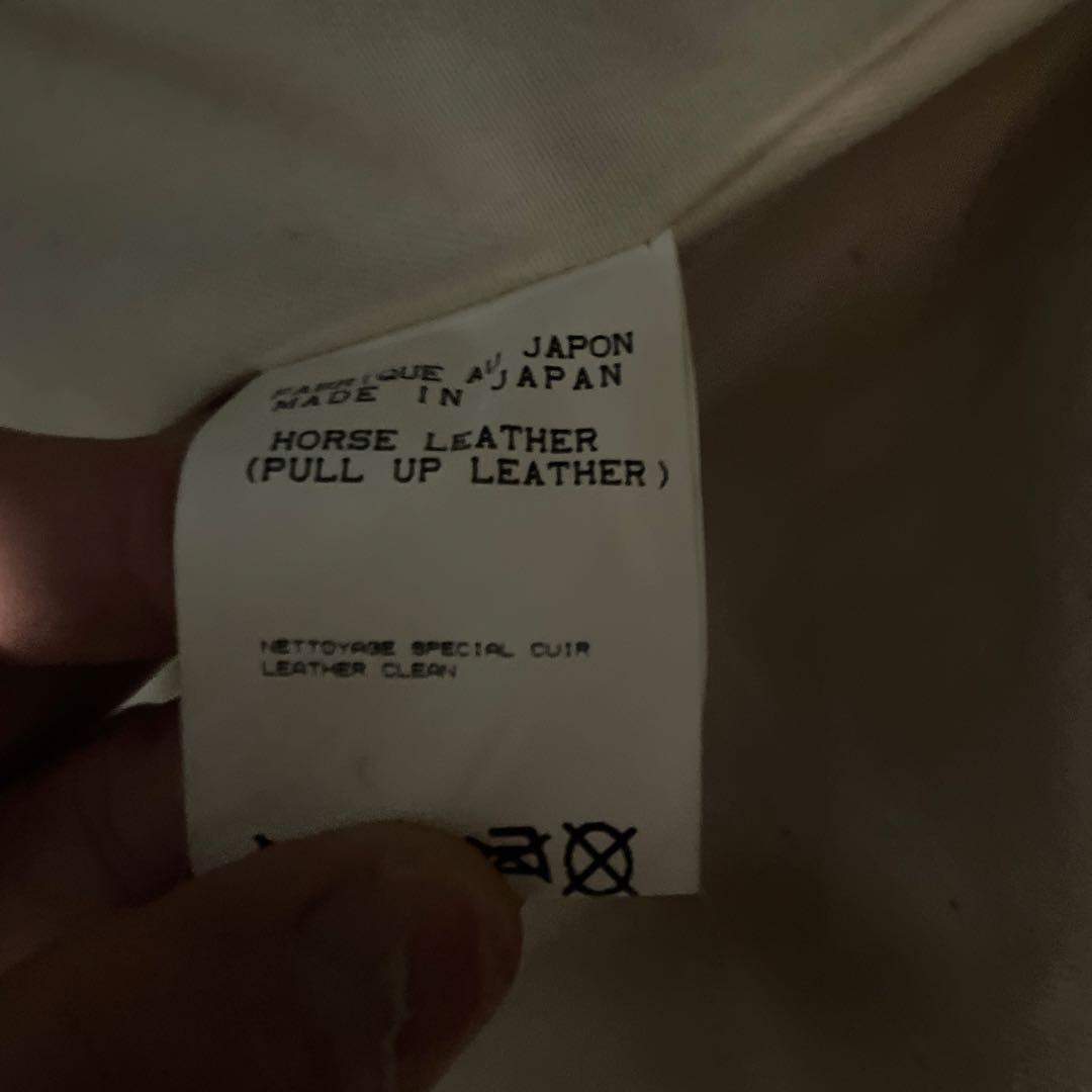 リップヴァンウィンクル ホースハイド　レザージャケット