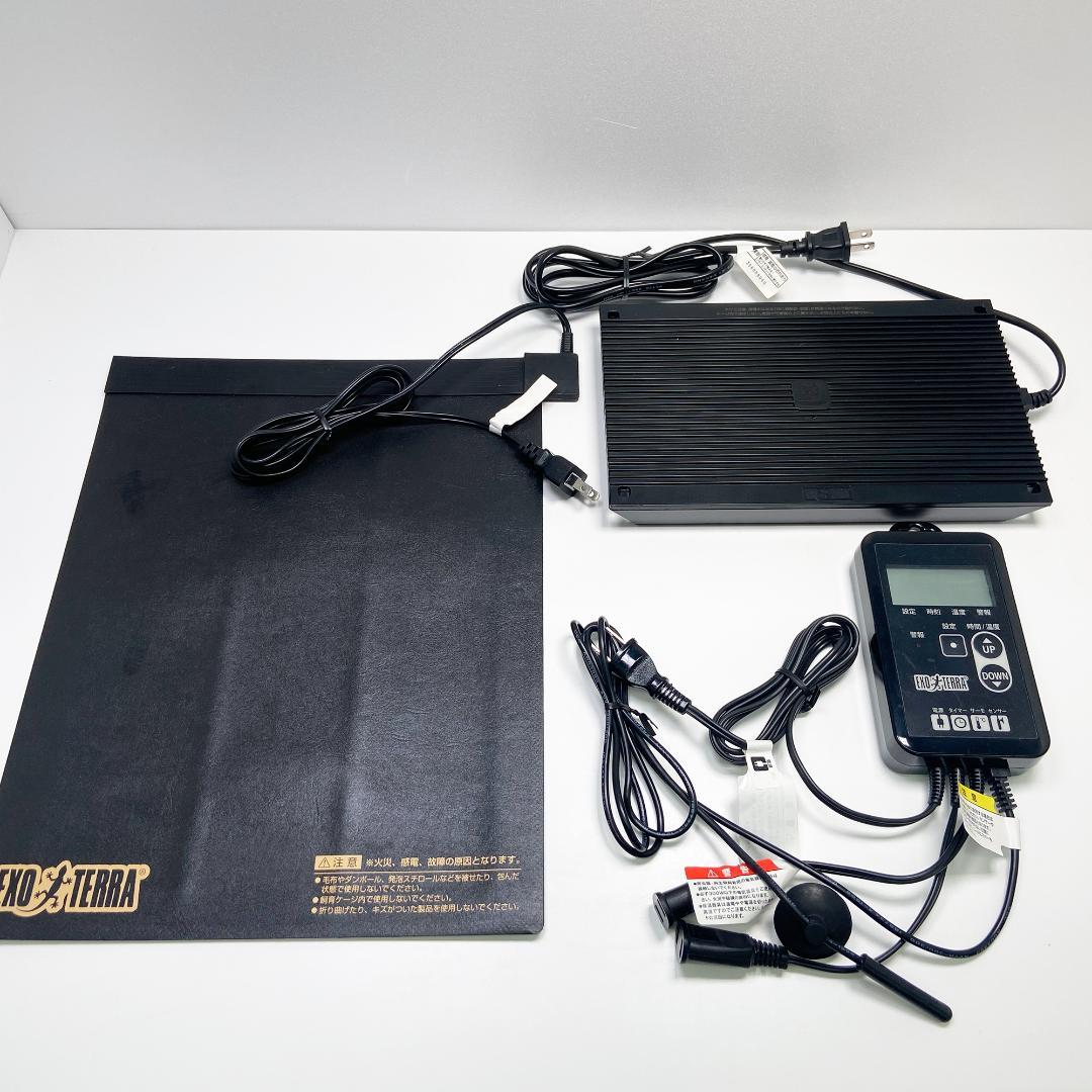 GEXエキゾテラ タイマーサーモ レプタイルヒートL ヒーティングトップ M