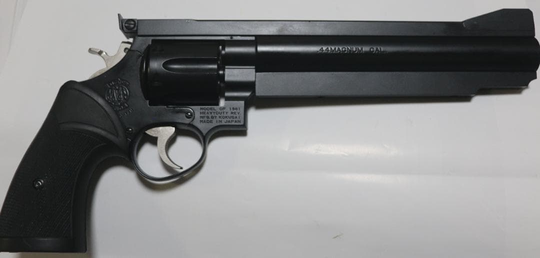 コクサイABS樹脂製モデルガン S＆W４４マグナム・サタン８.5 インチ　未発火