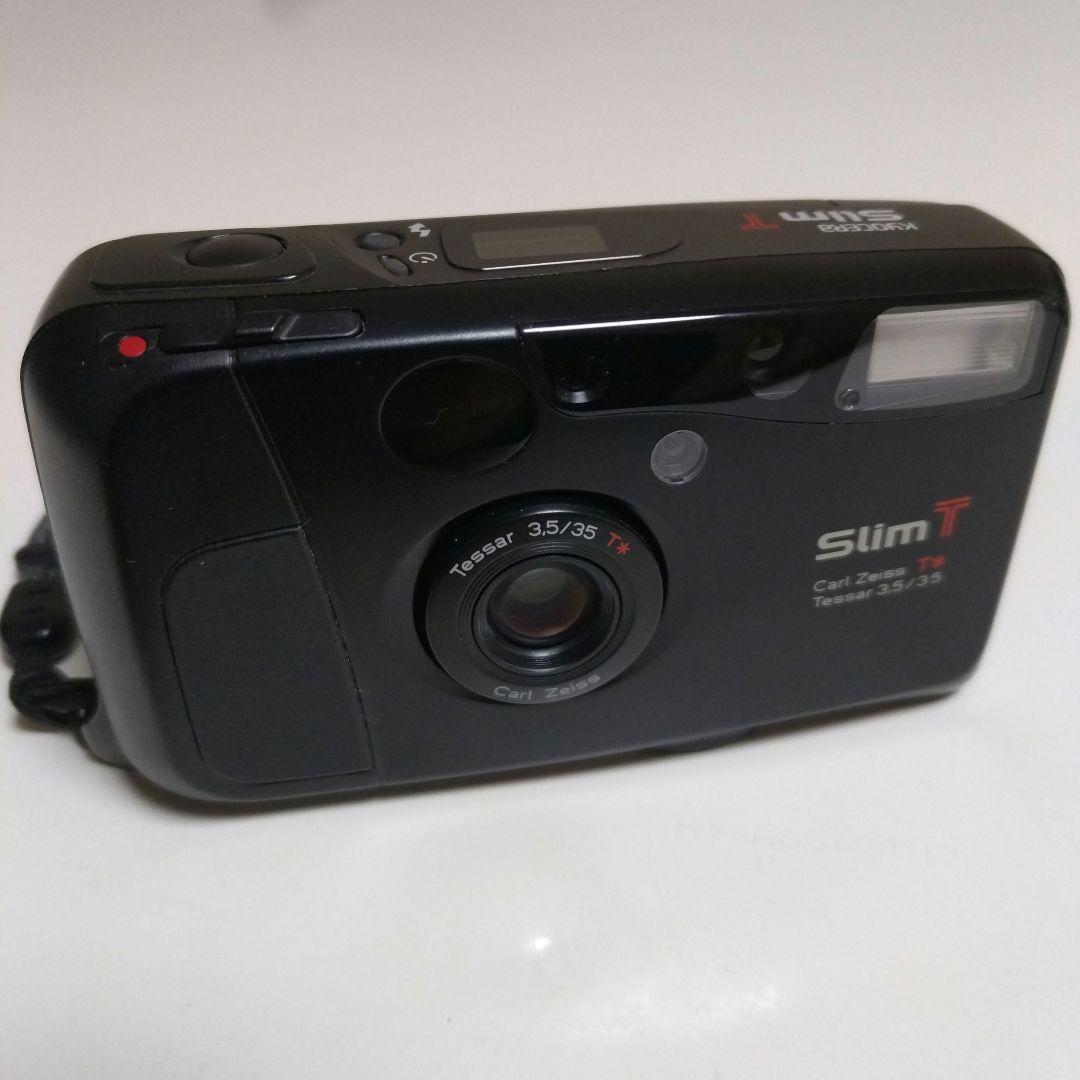 京セラ Carl Zeiss T＊ SlimT コンパクトカメラ 動作品