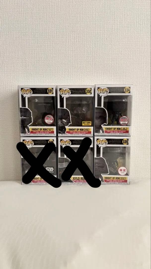 スター・ウォーズ Knight of Ren & Kylo Ren 4体セット