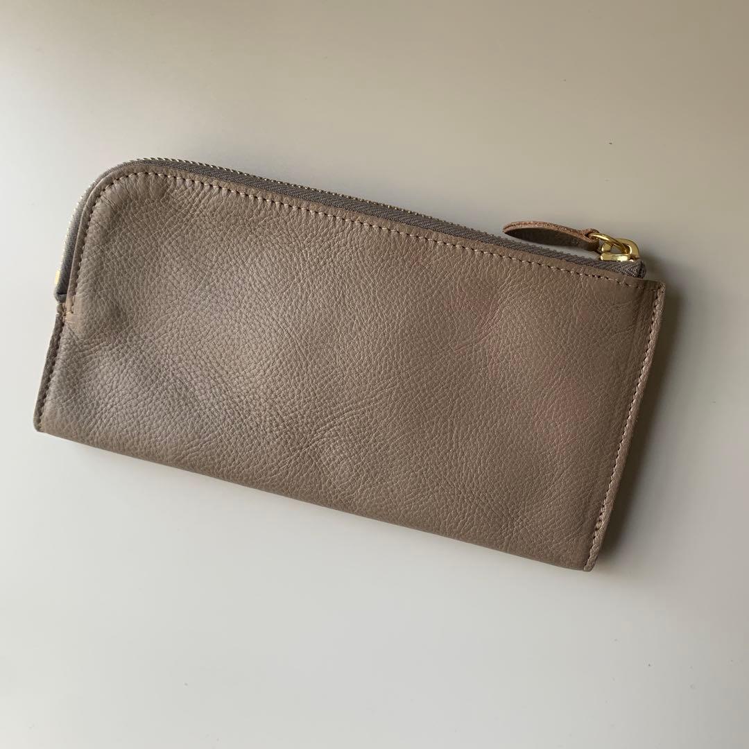 【新品】イルビゾンテ 長財布 二つ折り財布 グレー トルトラ