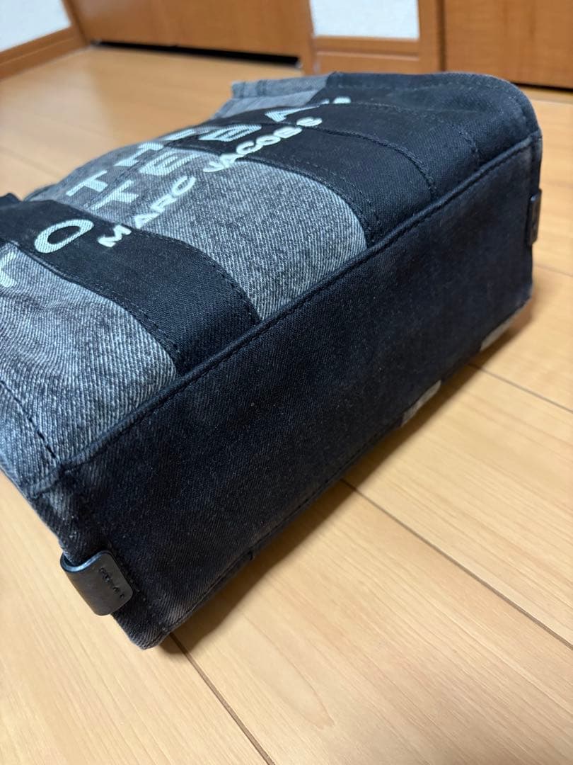 マークジェイコブス トートバッグ ショルダー 2way デニム 希少 ブラック