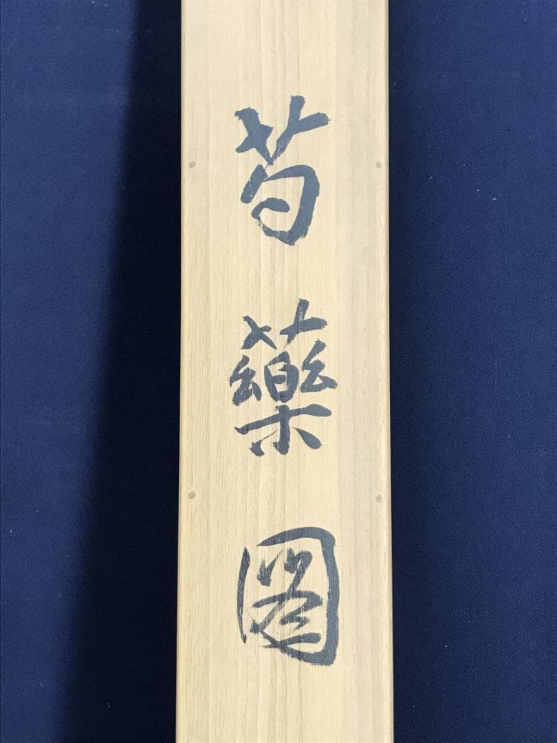 【真作】大村廣陽/芍薬図/シャクヤク図/花図/横物/掛軸☆宝船☆AD-429