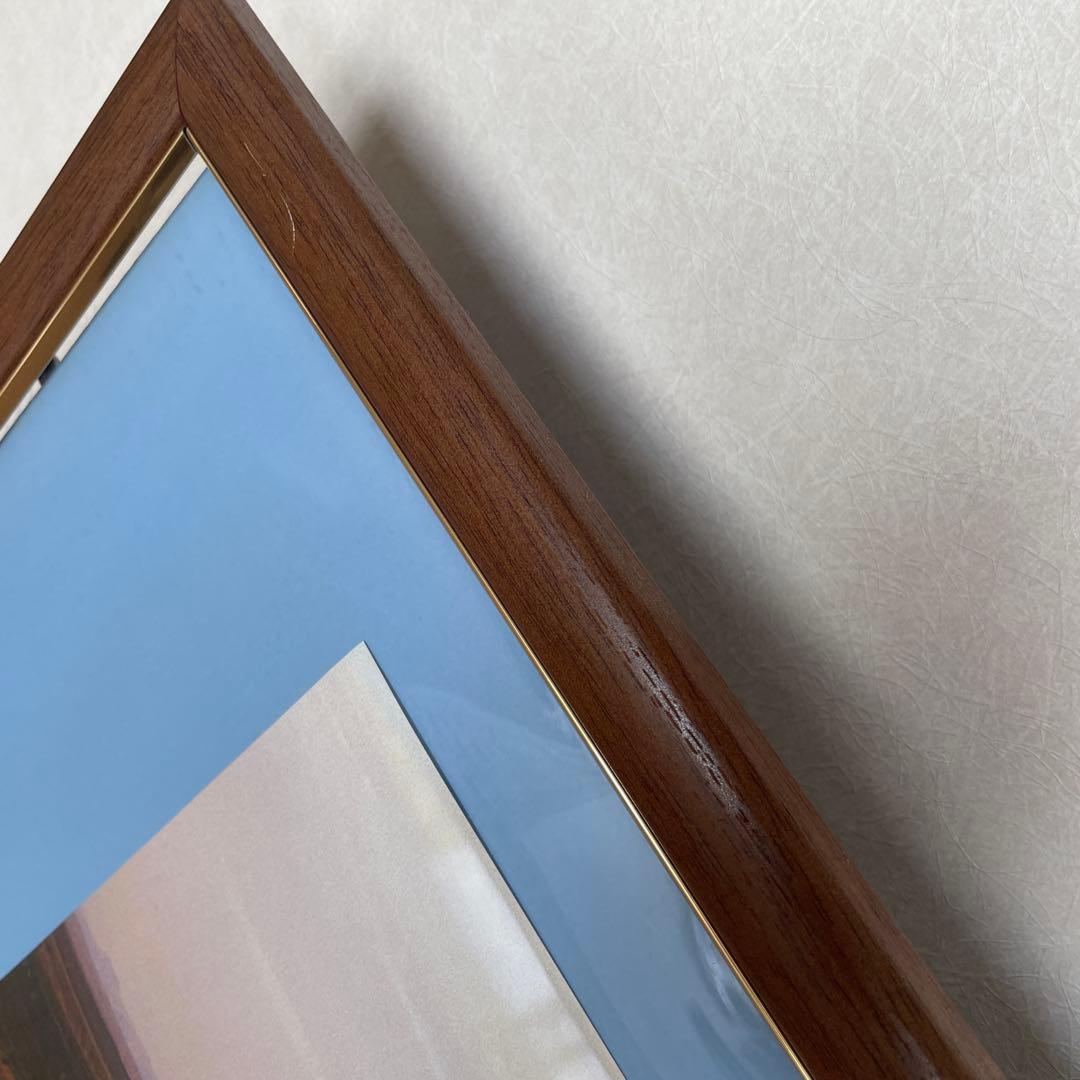 アメリカ　モニュメントバレー　巨大ポスター　額入り　額縁　海外インテリア