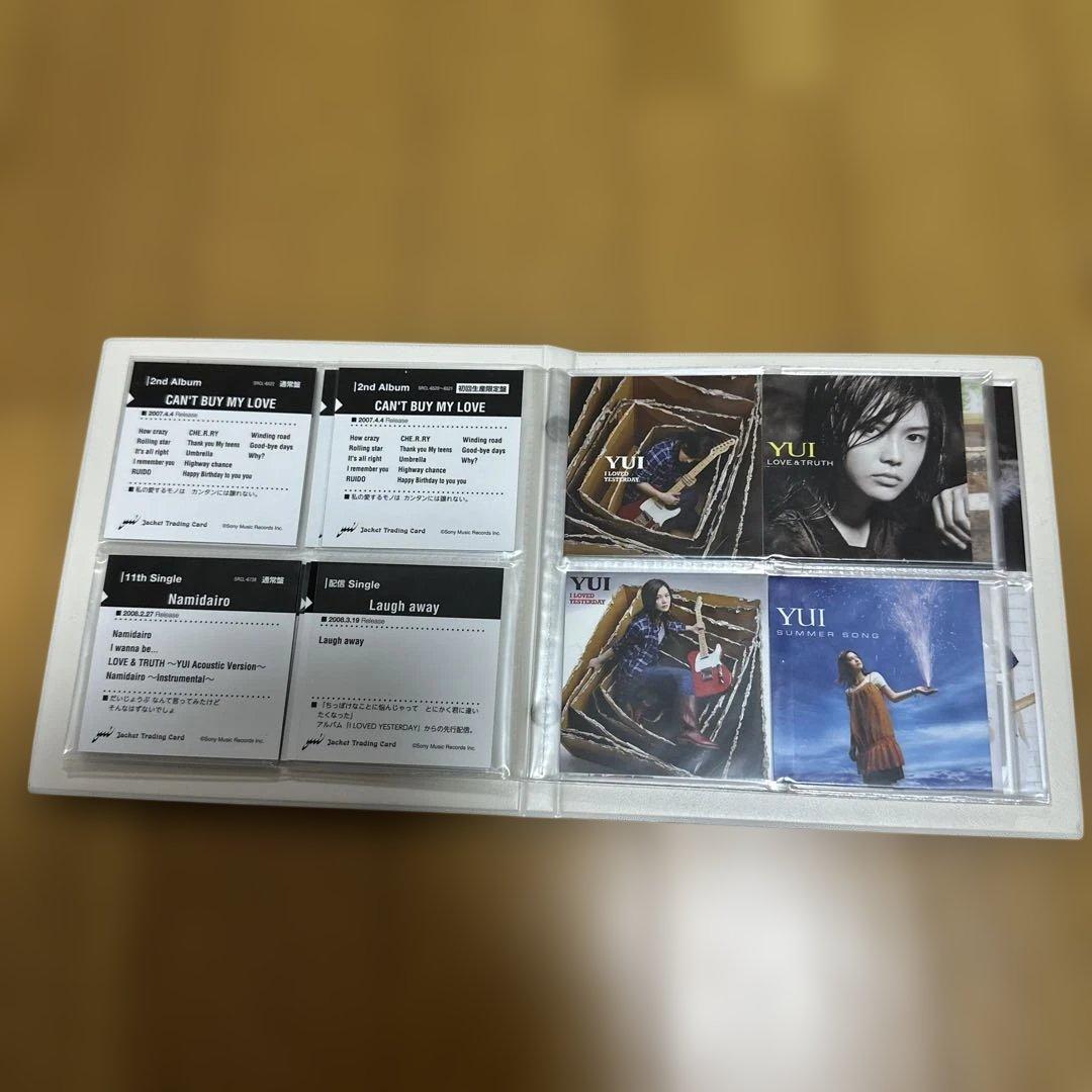 【キラ有】YUI ＣＤジャケット トレカ37枚付き