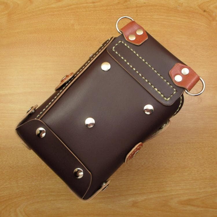 【トリマー向き】 ダークブラウン　８丁差し　シザーケース　TSC-13/CDB