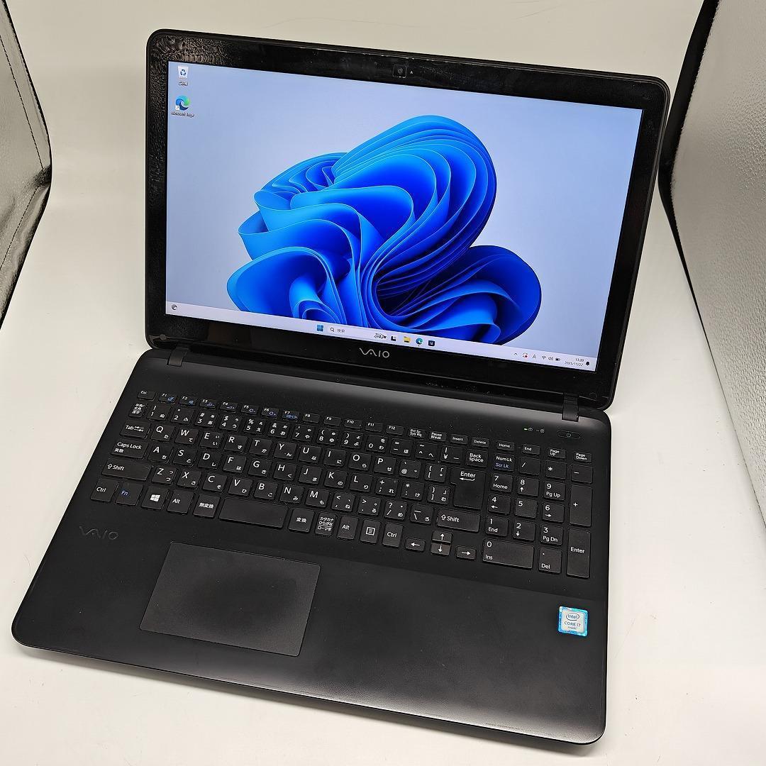 【VAIO】爆速i7 SSD256GB+HDD1TB ブラック ノートPC