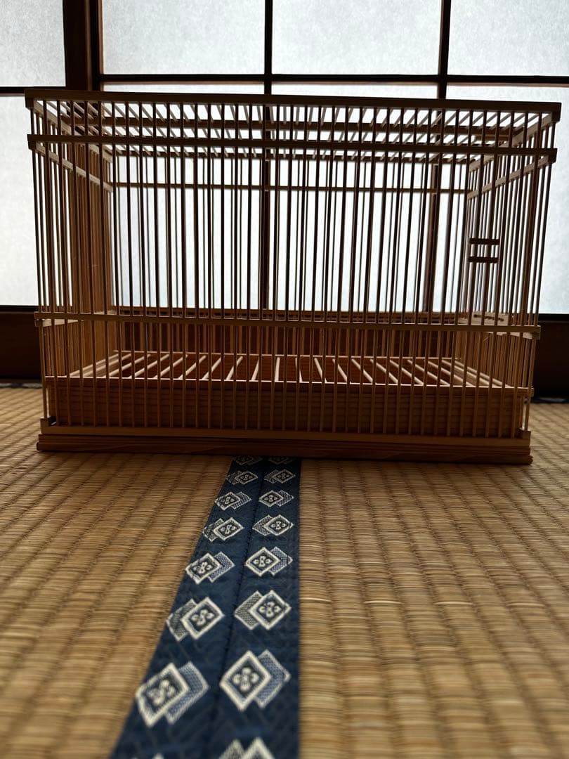 竹製鳥籠 上籠 並籠