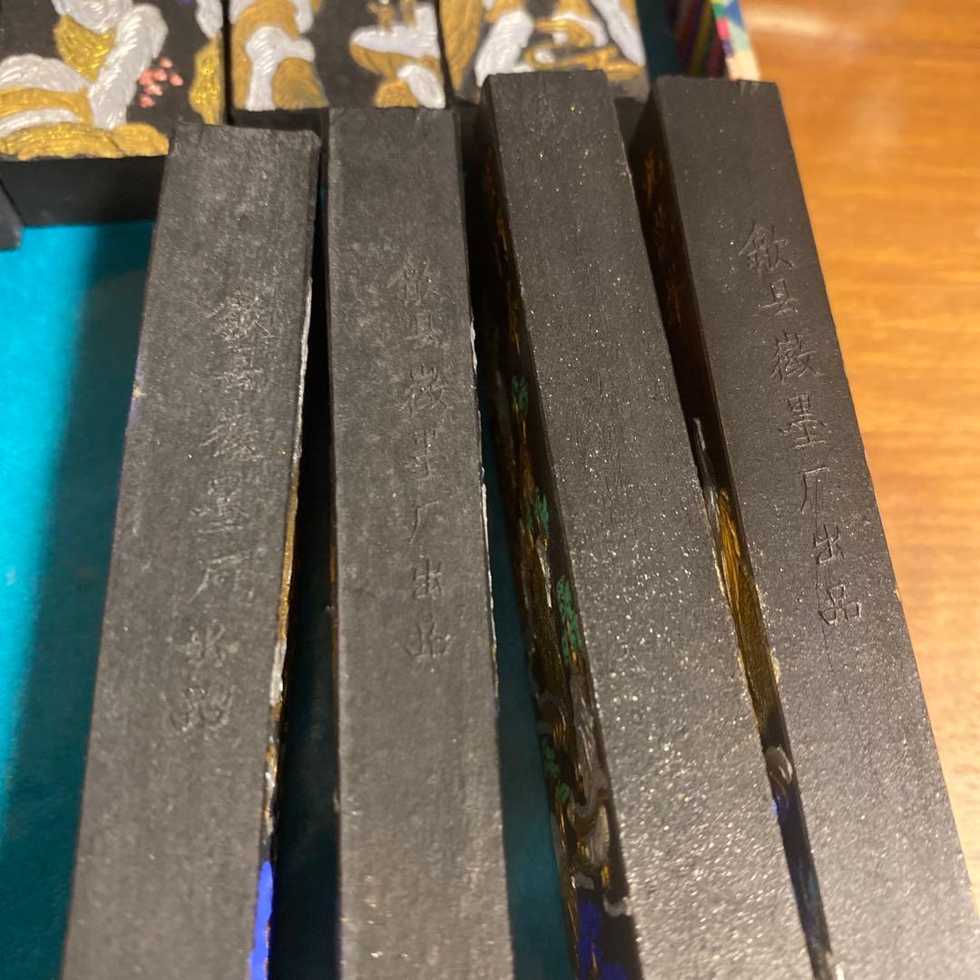 中国の墨、八個セット