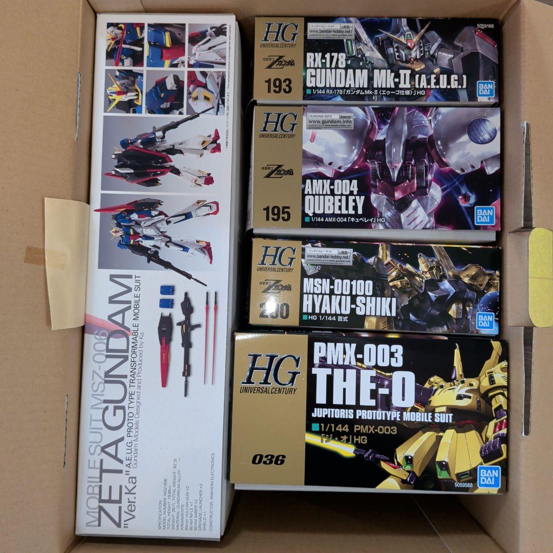 こ*ぴ様 ヨドバシカメラ 夢のお年玉箱2024 ガンプラの夢　ゼータガンダムほか