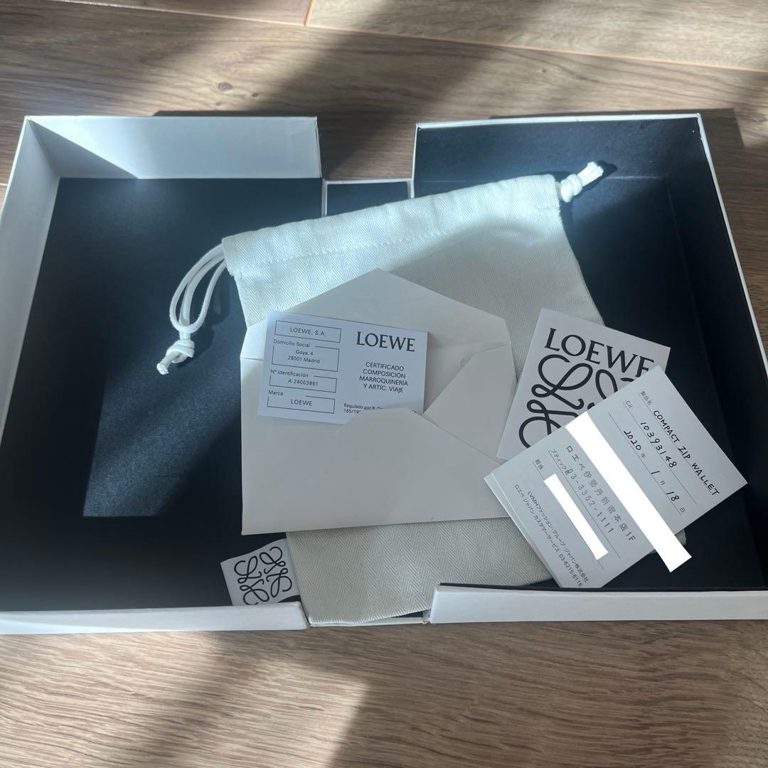 【LOEWE】コンパクトジップウォレット