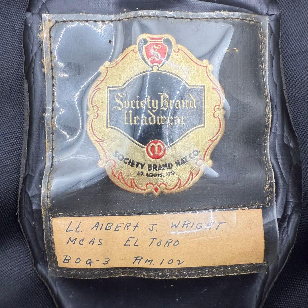 希少⭐️ WWⅡ US ARMY 将校帽 制帽 第二次世界大戦 ヴィンテージ