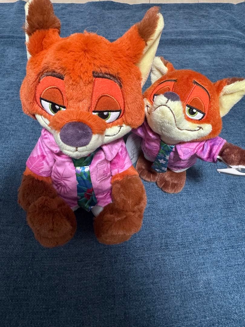 ズートピア2 グッズ　ニックポージーペンケース&肩のりぬいぐるみセット