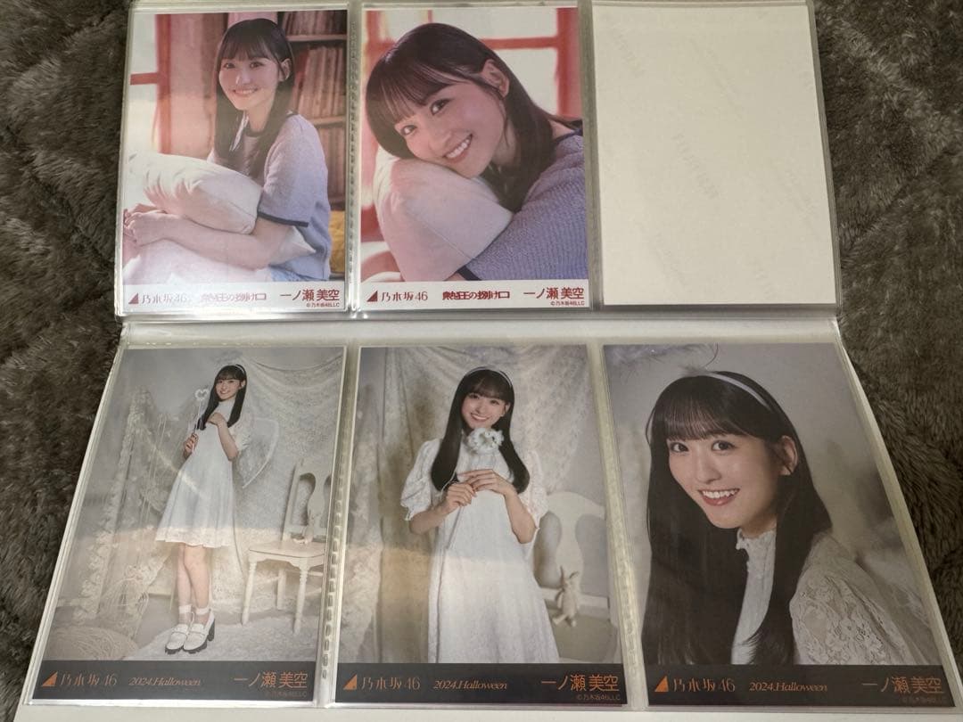 乃木坂 生写真 一ノ瀬美空 MVコンプ 5枚セット絶秒の1秒前〜ネーブルオレンジ