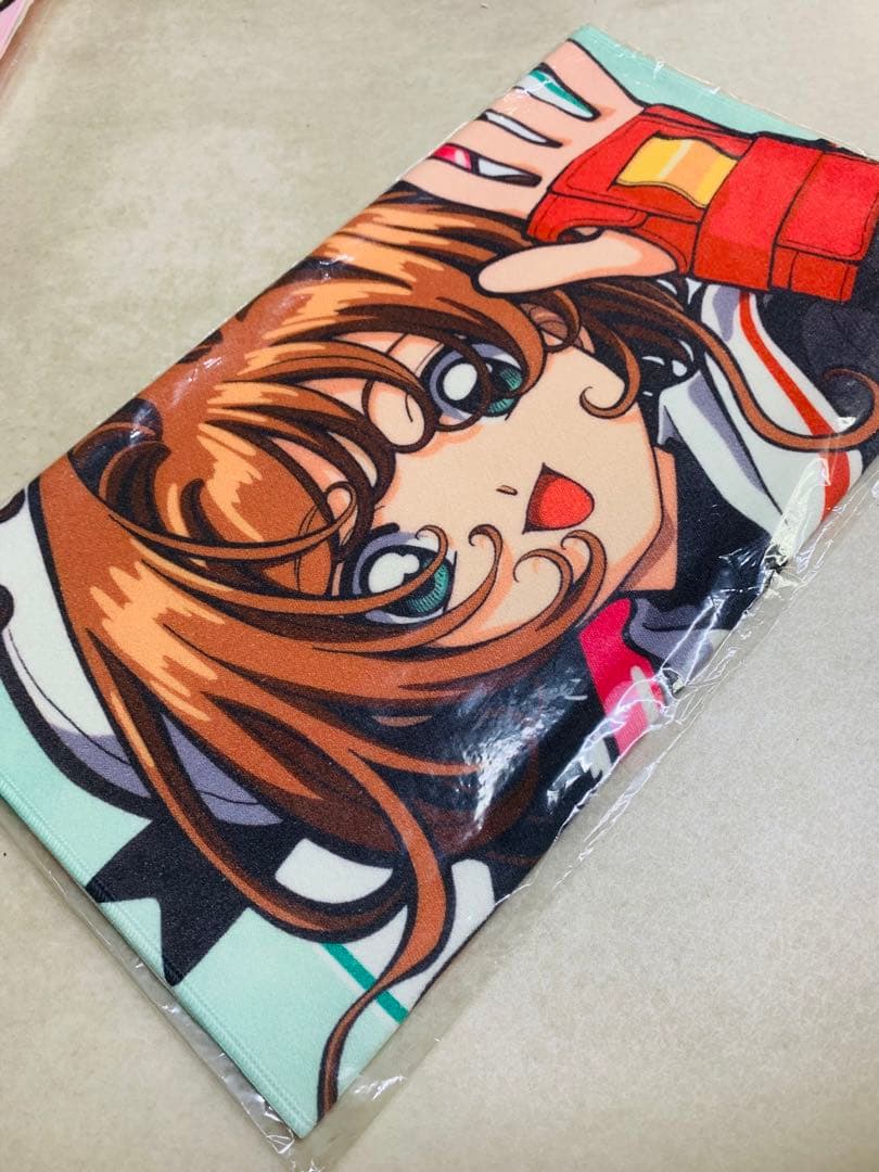 カードキャプターさくら マイクロファイバースポーツタオル グリーン