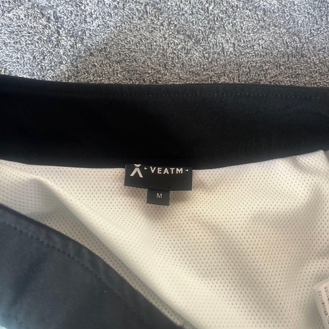 VEATM サーフパンツ Mサイズ 黒/水色