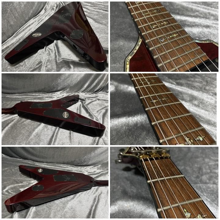 希少生産完了モデル Schecter AD-V-1-FR EMGピックアップ搭載