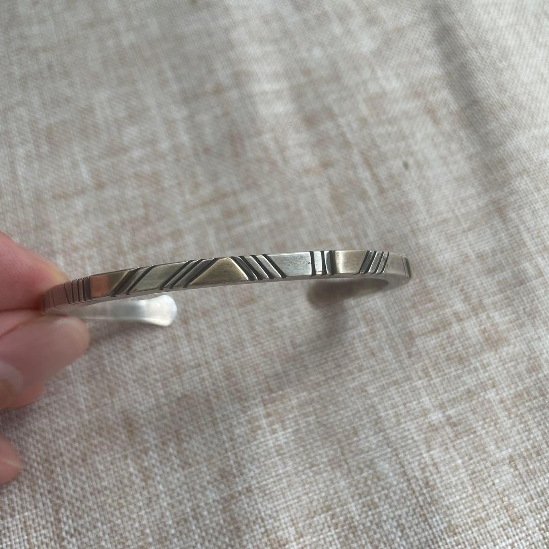 【yas】シルバーバングル ロンハーマン　RHC