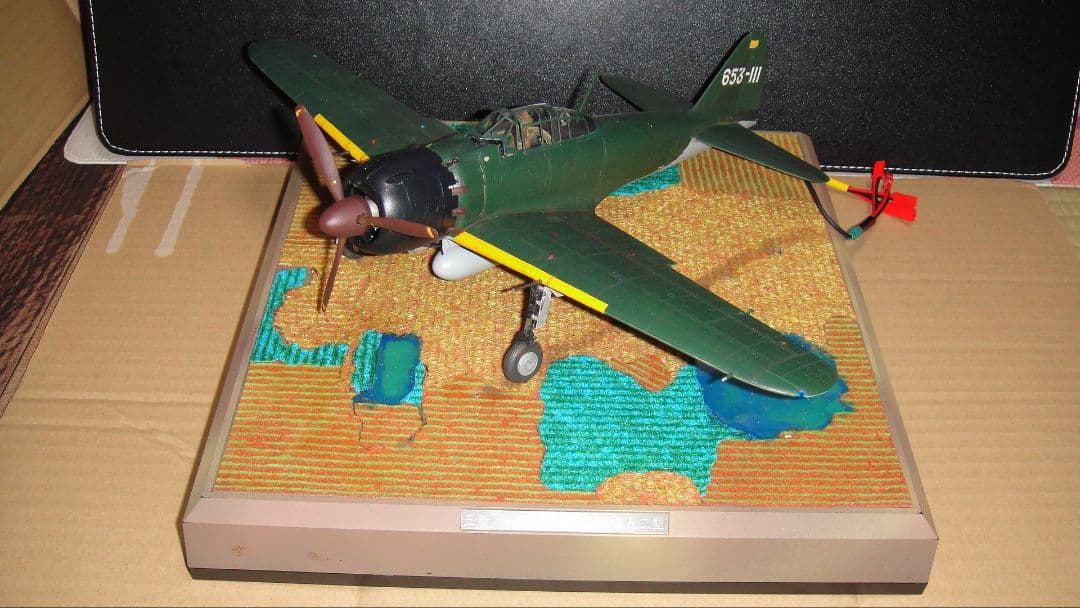 タミヤ 1/32　リアルサウンド　零戦　(完成品　欠品あり現状品)