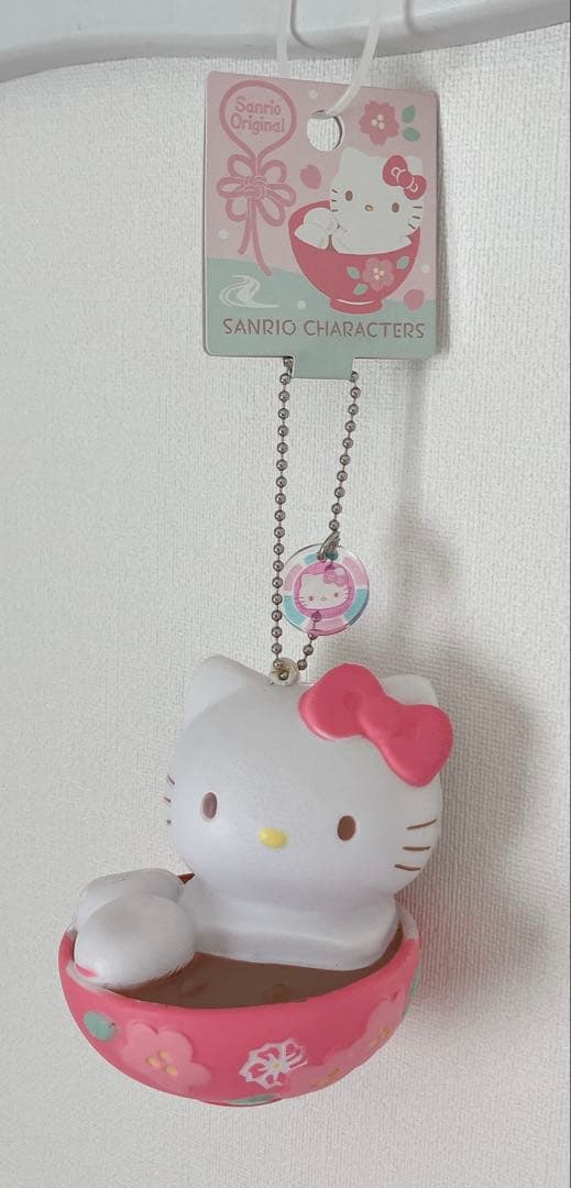 【希少品】レア ハローキティ ぜんざい スクイーズ サンリオ2017年♡平成