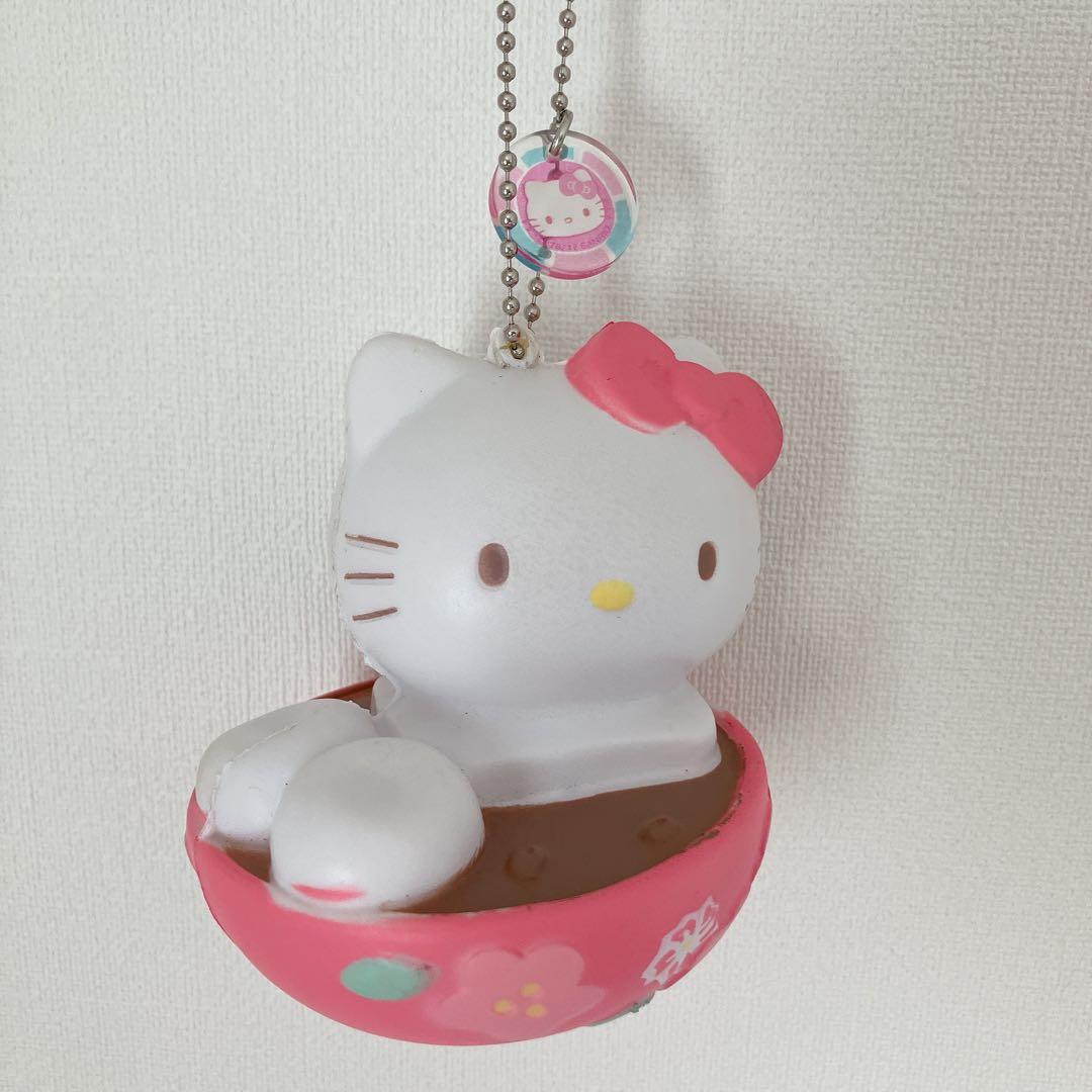 【希少品】レア ハローキティ ぜんざい スクイーズ サンリオ2017年♡平成