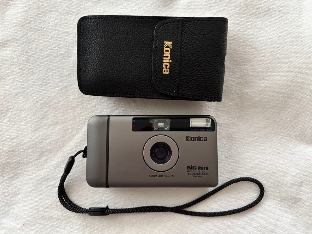 Konica　BiG mini BM-301S　フィルムカメラ　取説付き