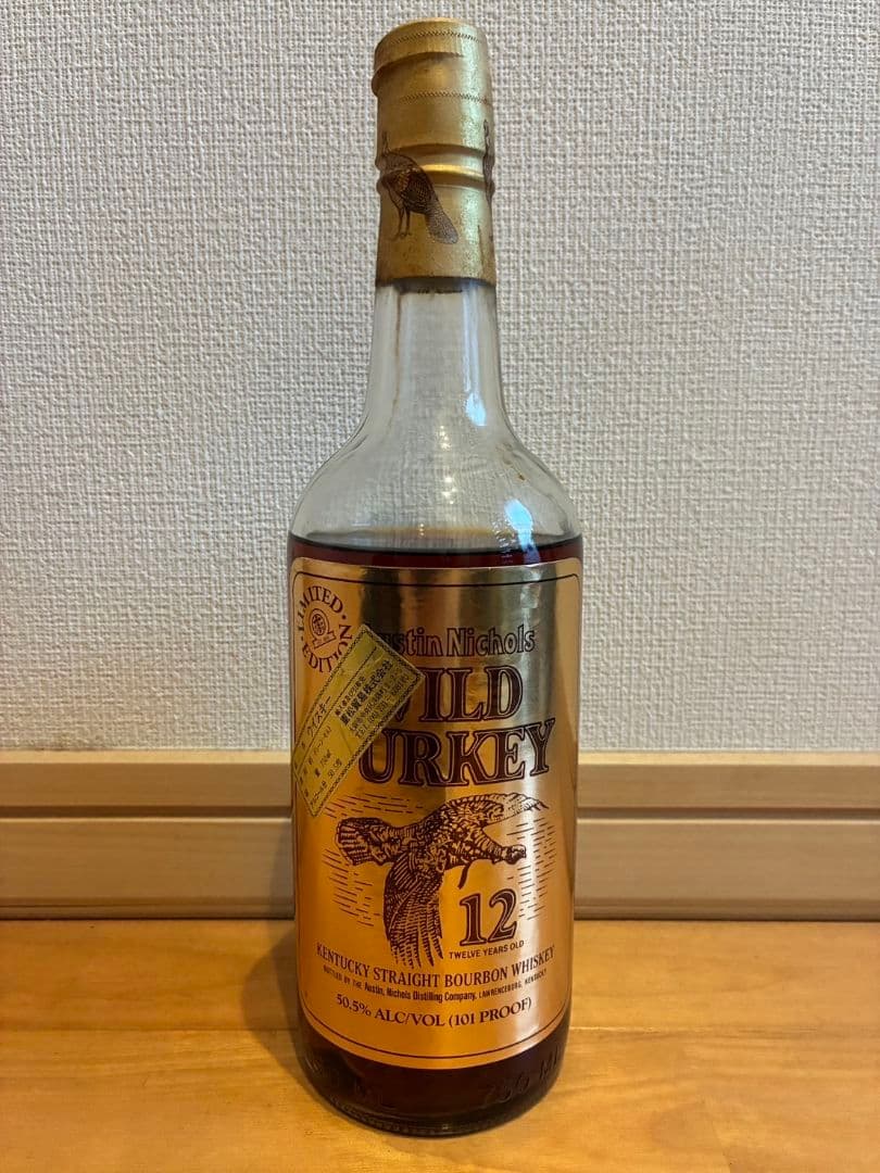 【未開栓】ワイルドターキー 12年 リミテッドエディション　ヴィンテージバーボン