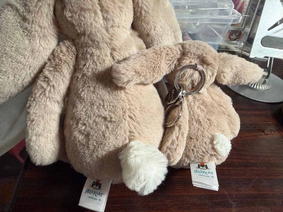  ぬいぐるみ ウサギ 大小セット