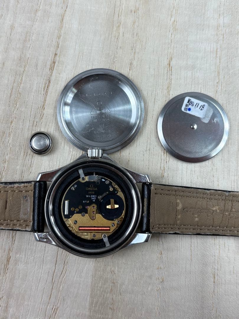 オメガ シーマスター120m Ref.396.1501 クォーツ メンズ純正尾錠