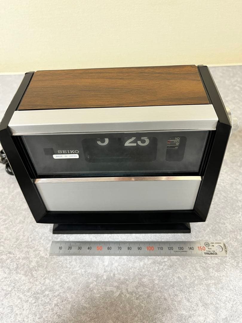 セイコー　SEIKO パタパタ時計　フリップ時計　目覚まし時計　昭和レトロ