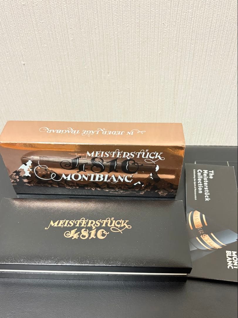 モンブランマイスターシュテュック　レッドゴールド　クラシック164