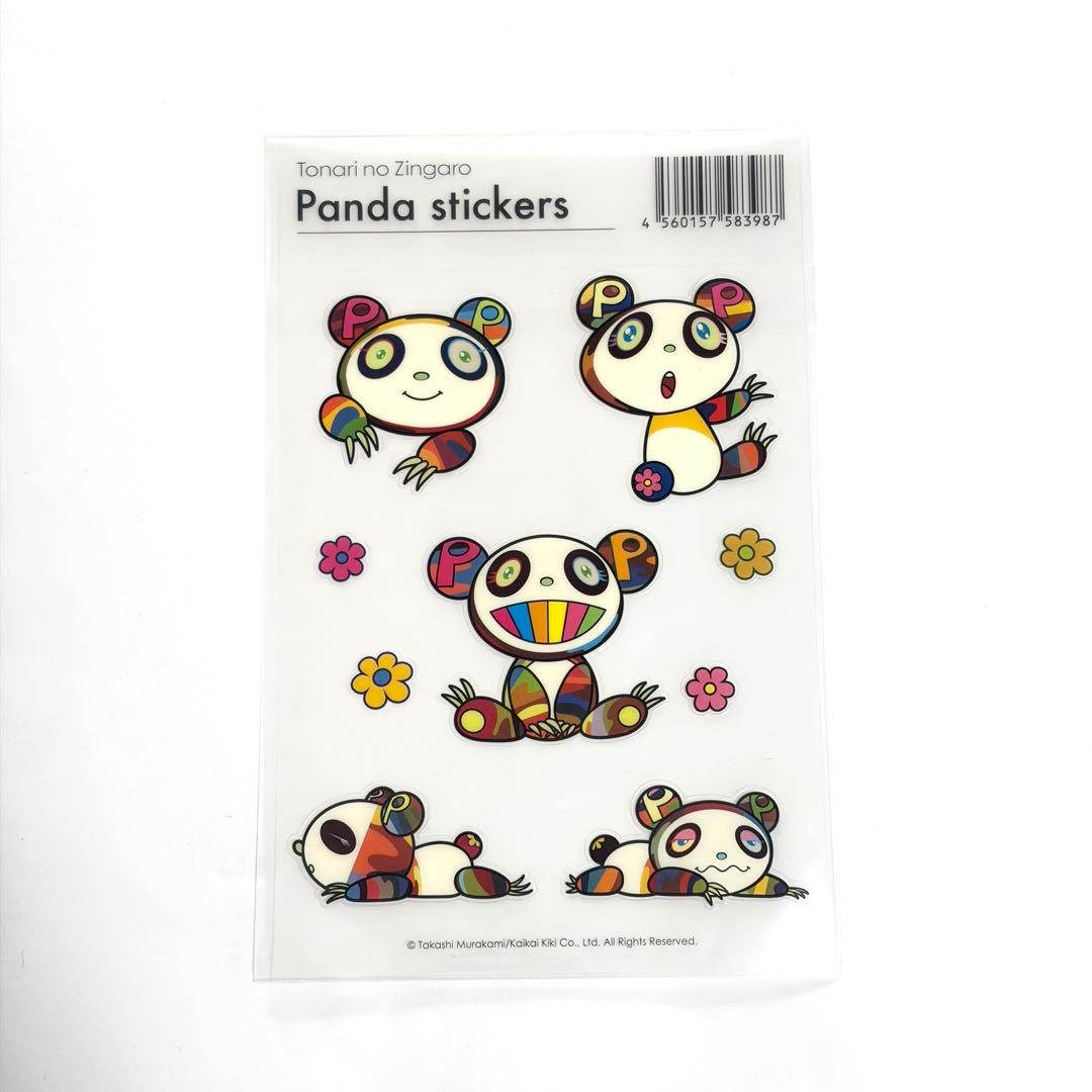 村上隆 もののけ京都 ステッカー7種類10枚 パンダステッカー1枚 11枚セット
